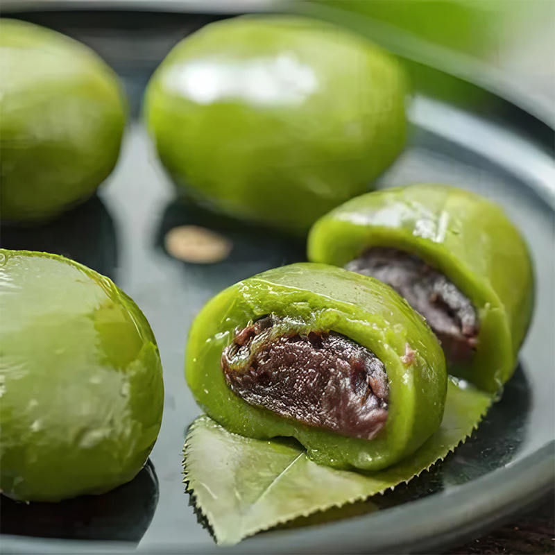 توپ های برنج سبز